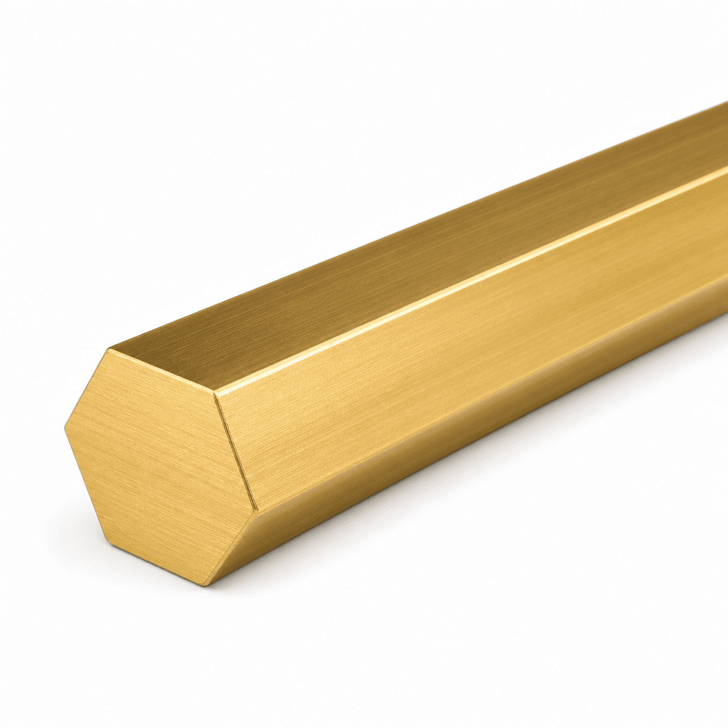 Brass Hexagon Bar