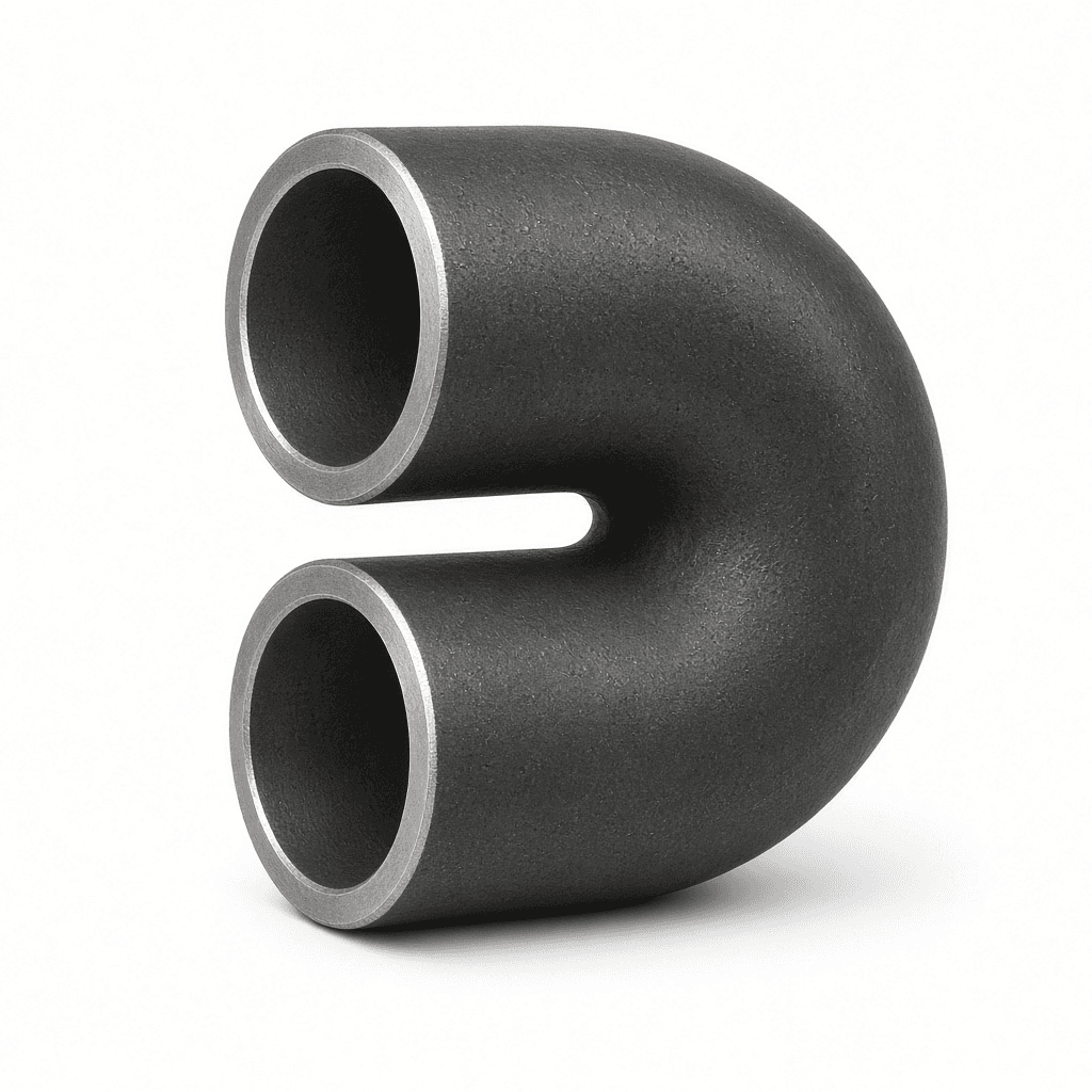 Svařované koleno z uhlíkové oceli 180° OD 48.3mm × 2.6mm · 180°