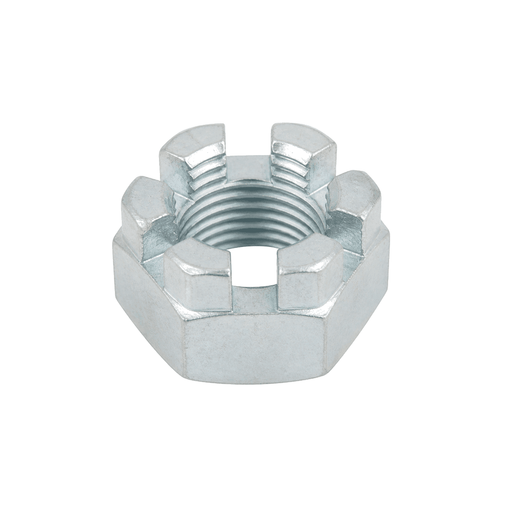 Steel castle nut DIN 935