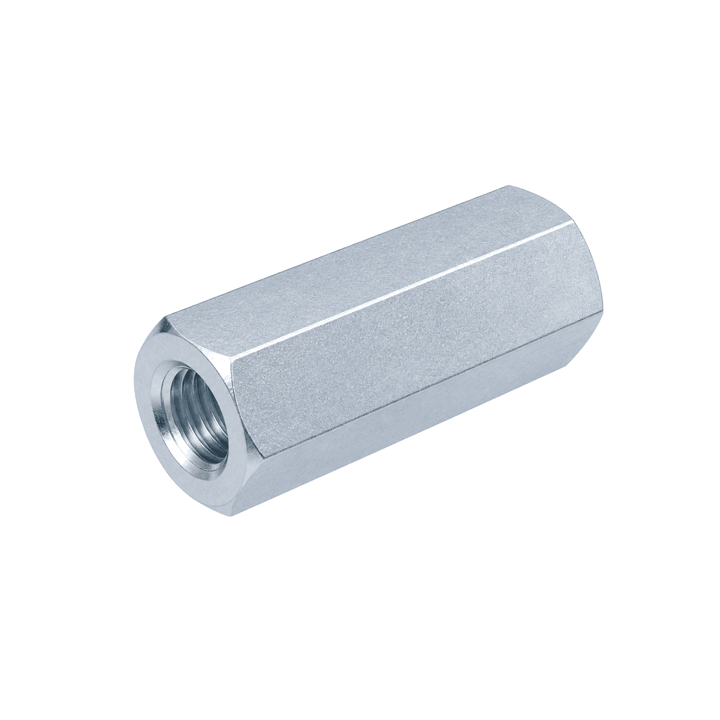Steel coupling nut DIN 6334