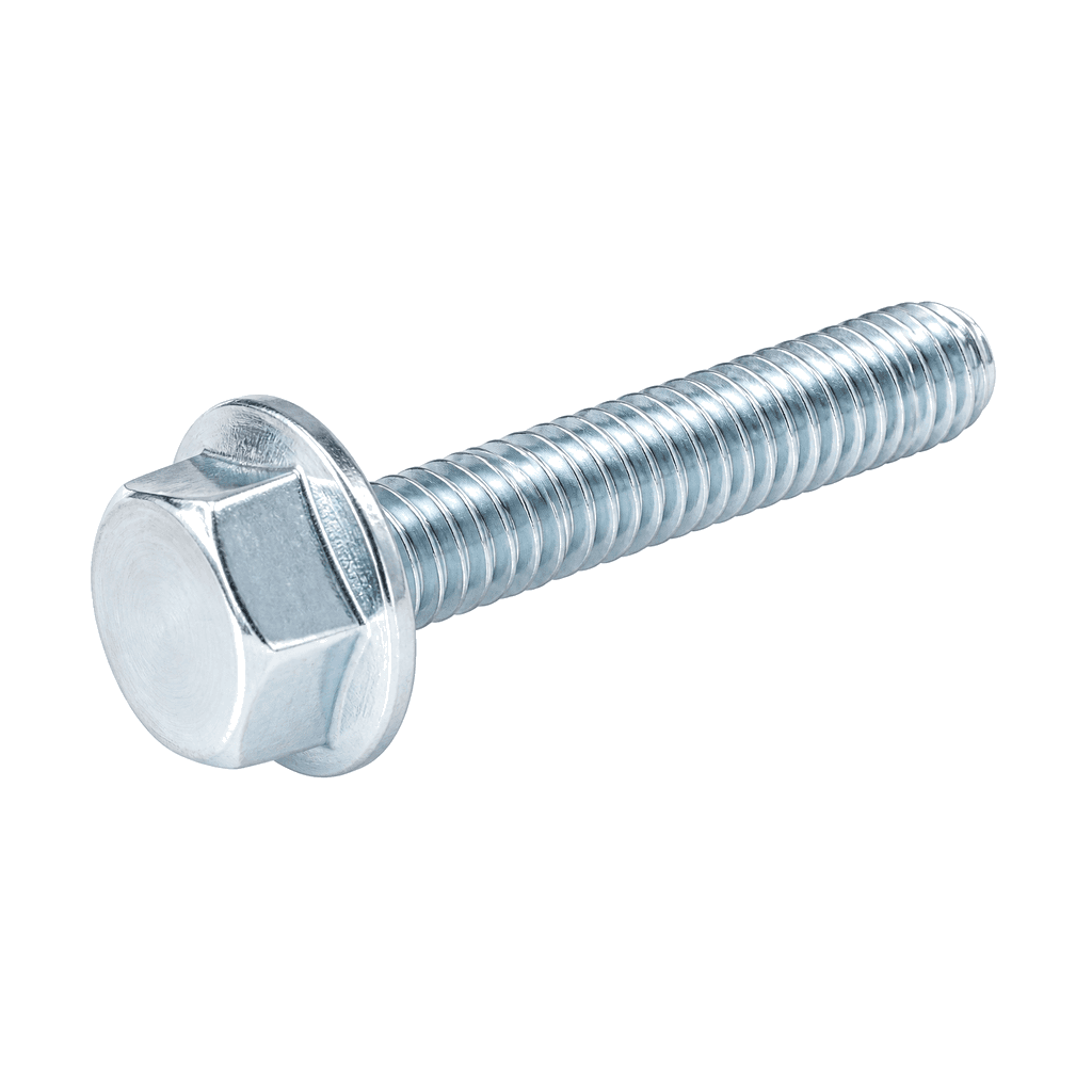 Steel hex flange bolt DIN 6921